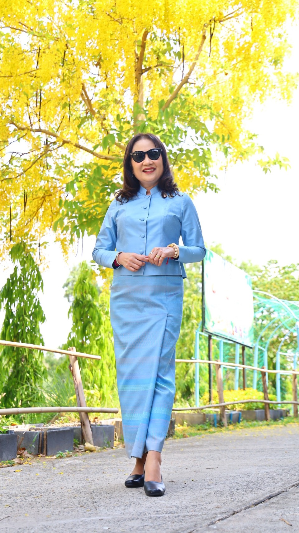 องค์การบริหารส่วนตำบลบุฤาษี ดำเนินกิจกรรมการแต่งกายตามอัตลักษณ์ไทยสู่สากล   